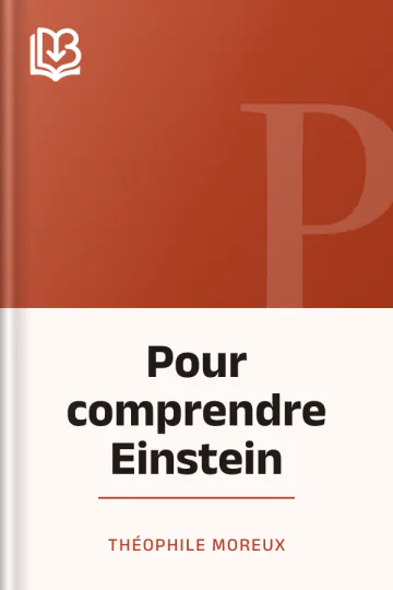Pour comprendre Einstein de Théophile Moreux, couverture du livre