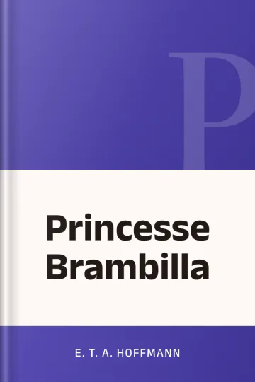 Princesse Brambilla d’E. T. A. Hoffmann, couverture du livre