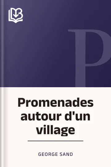 Promenades autour d'un village de George Sand, couverture du livre