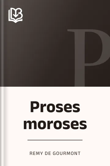 Proses moroses de Remy de Gourmont, couverture du livre