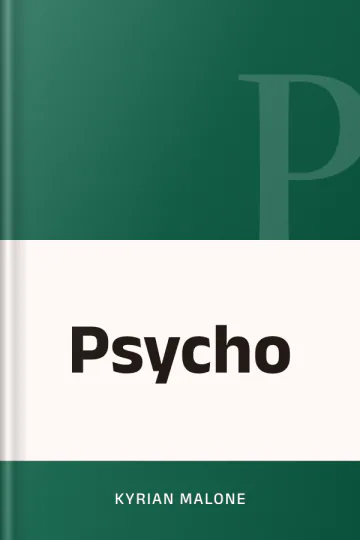 Psycho de Kyrian Malone, couverture du livre