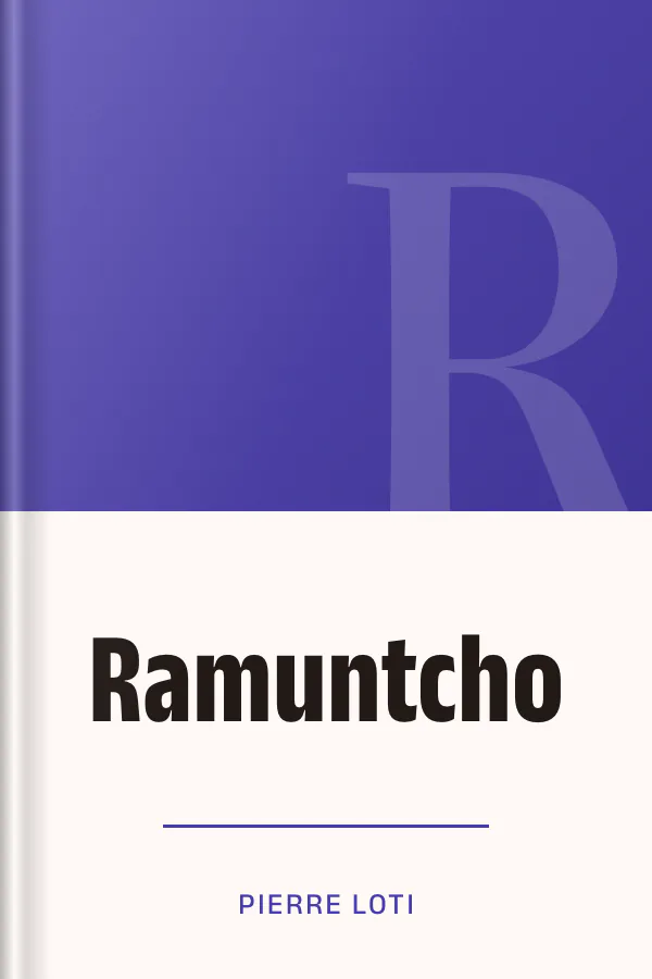 Ramuntcho de Pierre Loti, couverture du livre