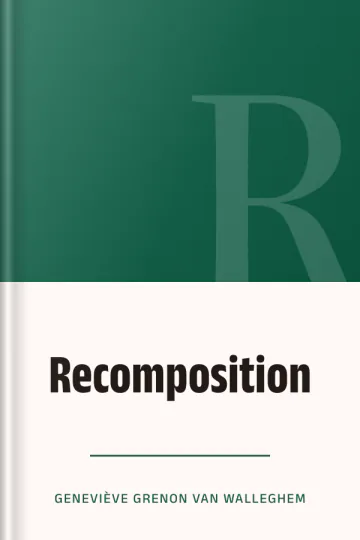 Recomposition de Geneviève Grenon Van Walleghem, couverture du livre