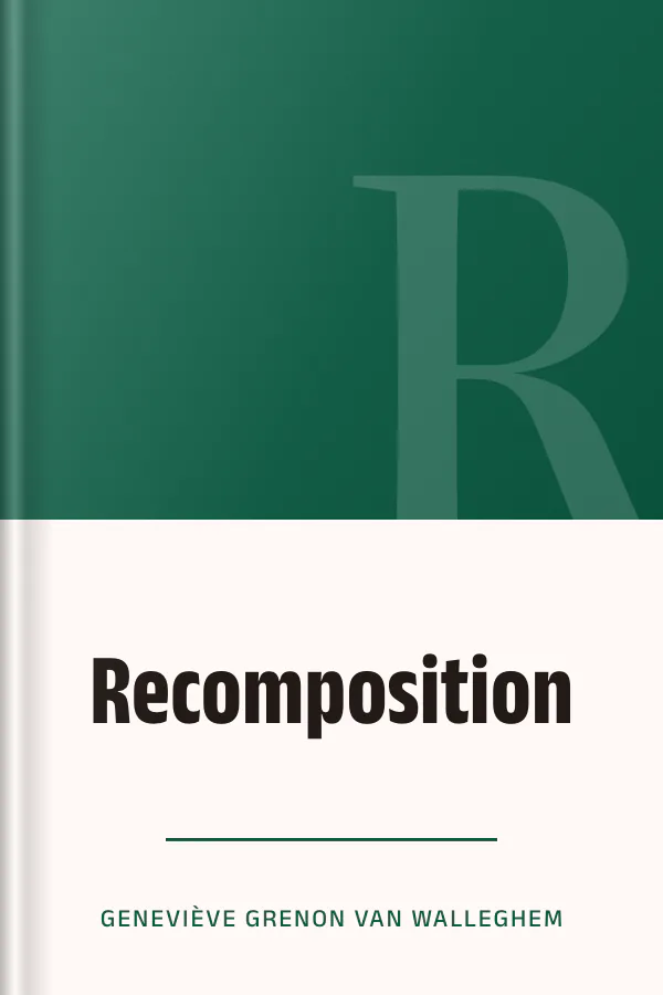 Recomposition de Geneviève Grenon Van Walleghem, couverture du livre