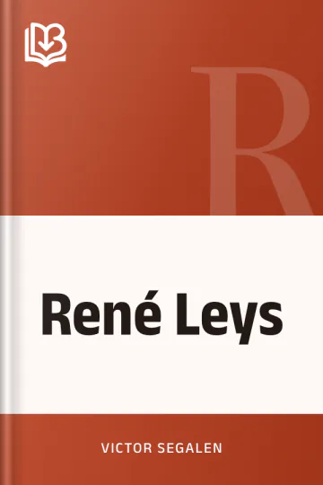 René Leys de Victor Segalen, couverture du livre