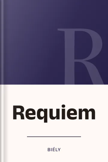 Requiem de Biély, couverture du livre