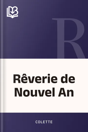 Rêverie de Nouvel An de Colette, couverture du livre