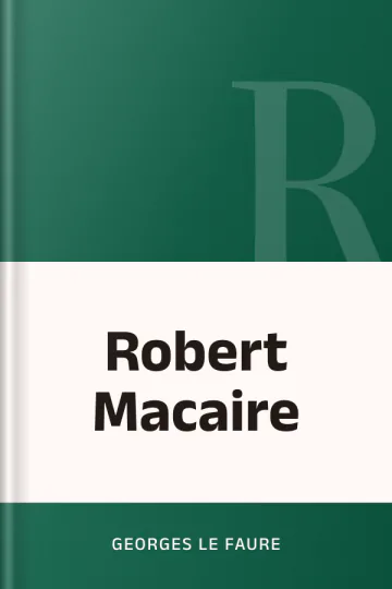 Robert Macaire de Georges Le Faure, couverture du livre