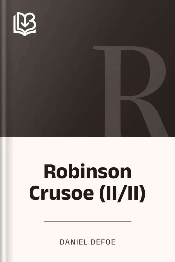 Robinson Crusoe (II/II) de Daniel Defoe, couverture du livre