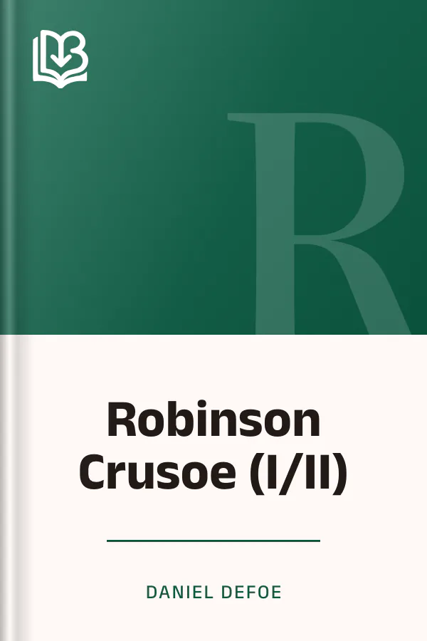 Robinson Crusoe (I/II) de Daniel Defoe, couverture du livre