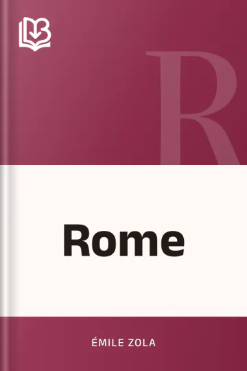 Rome d’Émile Zola, couverture du livre