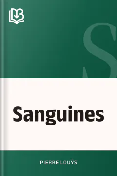 Sanguines - Pierre Louÿs