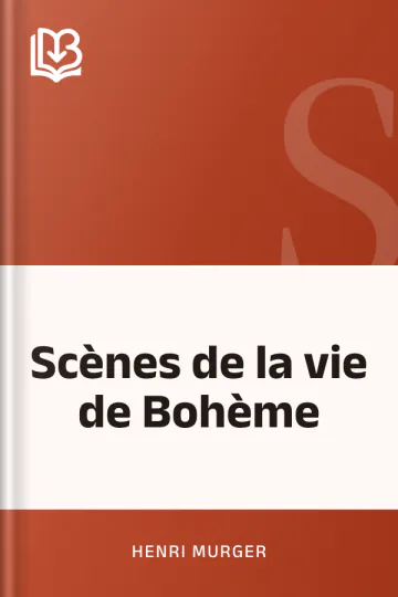 Scènes de la vie de Bohème d’Henri Murger, couverture du livre