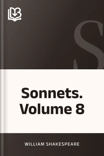 Sonnets. Volume 8 de William Shakespeare, couverture du livre