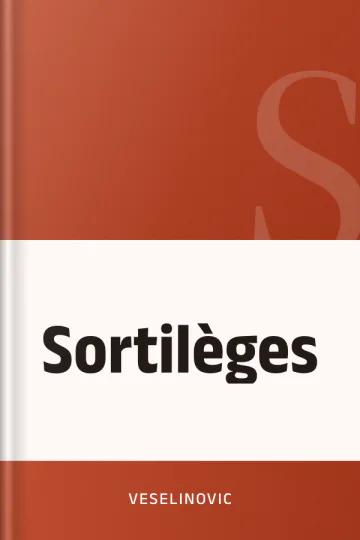 Sortilèges de Veselinovic, couverture du livre