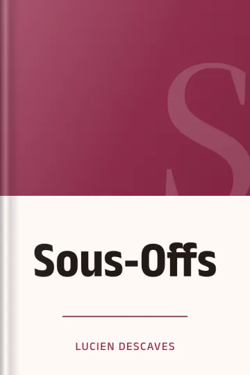 Sous-Offs de Lucien Descaves, couverture du livre