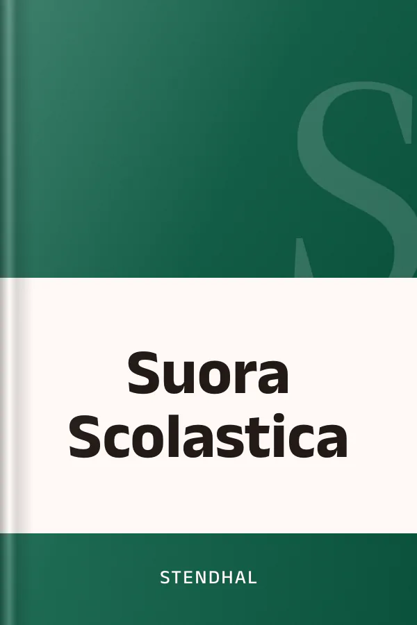 Suora Scolastica de Stendhal, couverture du livre