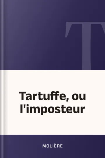 Tartuffe, ou l'imposteur de Molière, couverture du livre