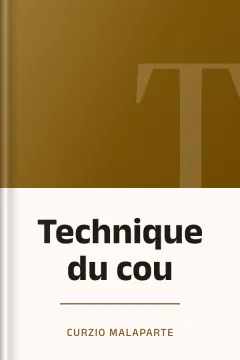 Technique du cou - Curzio Malaparte
