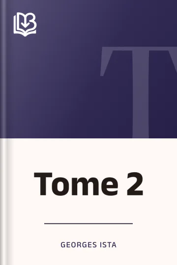 Tome 2 de Georges Ista, couverture du livre