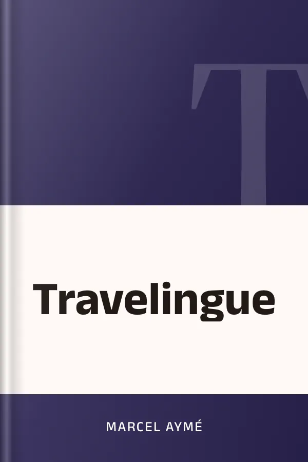 Travelingue de Marcel Aymé, couverture du livre