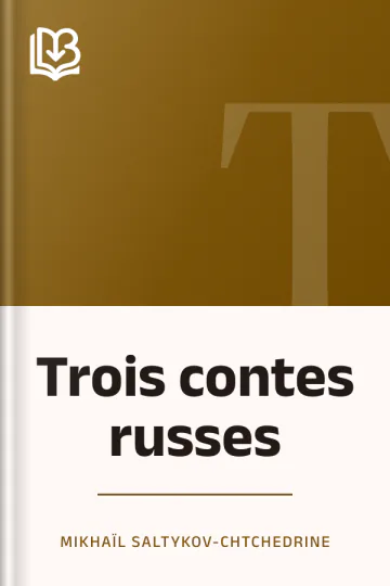 Trois contes russes de Mikhaïl Saltykov-Chtchedrine, couverture du livre