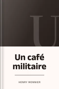 Un café militaire - Henry Monnier