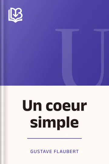 Un coeur simple de Gustave Flaubert, couverture du livre