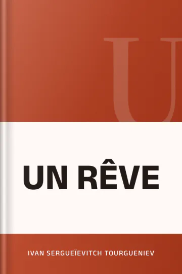 UN RÊVE d’Ivan Sergueïevitch Tourgueniev, couverture du livre