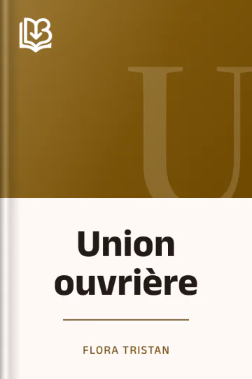 Union ouvrière de Flora Tristan, couverture du livre