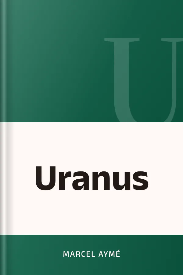 Uranus de Marcel Aymé, couverture du livre