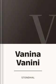 Vanina Vanini - Stendhal