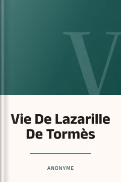 Vie De Lazarille De Tormès