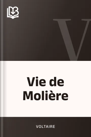 Vie de Molière de Voltaire, couverture du livre