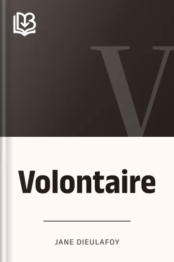 Volontaire de Jane Dieulafoy, couverture du livre