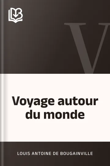 Voyage autour du monde de Louis Antoine de Bougainville, couverture du livre
