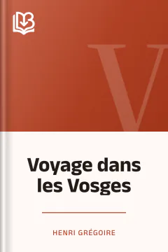 Voyage dans les Vosges - Henri Grégoire