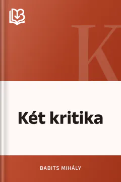 Két kritika - Babits Mihály
