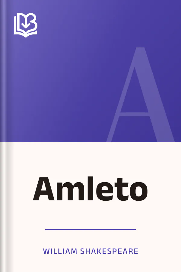Amleto di William Shakespeare, copertina del libro