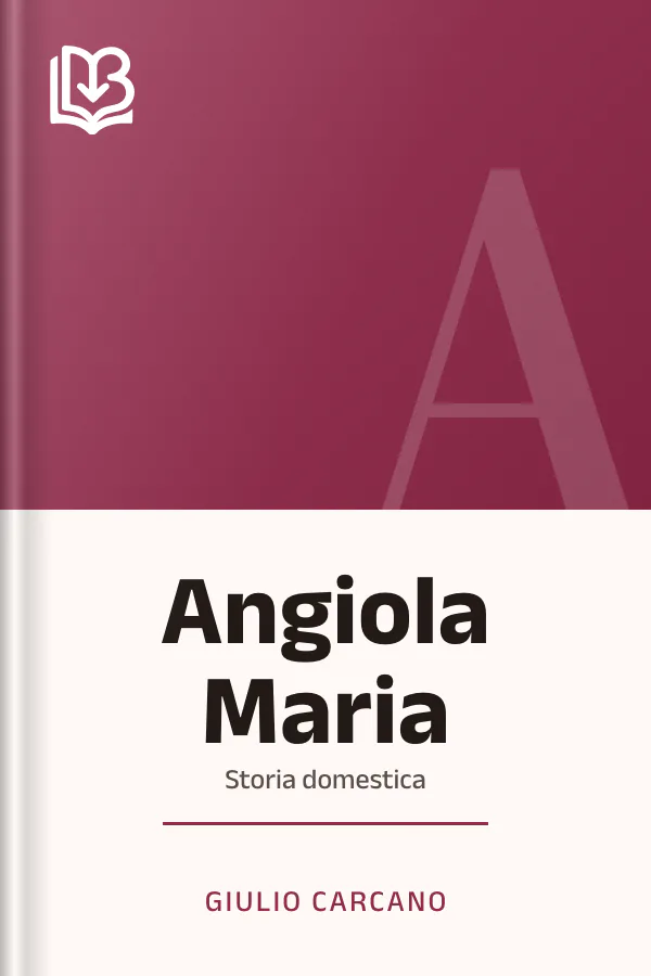 Angiola Maria di Giulio Carcano, copertina del libro