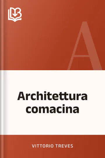 Architettura comacina di Vittorio Treves, copertina del libro