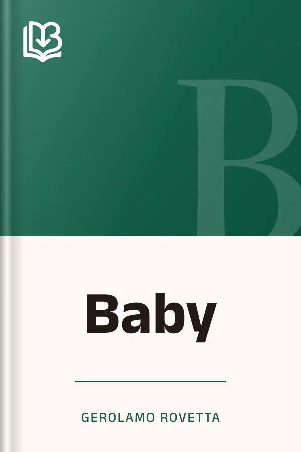 Baby di Gerolamo Rovetta, copertina del libro