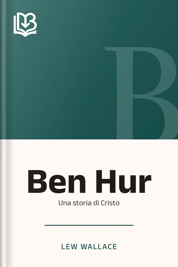 Ben Hur di Lew Wallace, copertina del libro