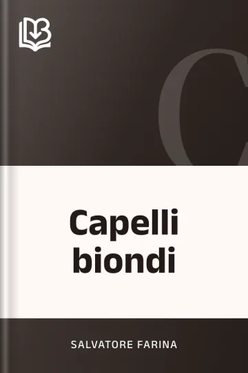 Capelli biondi di Salvatore Farina, copertina del libro