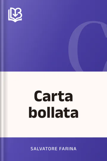 Carta bollata di Salvatore Farina, copertina del libro