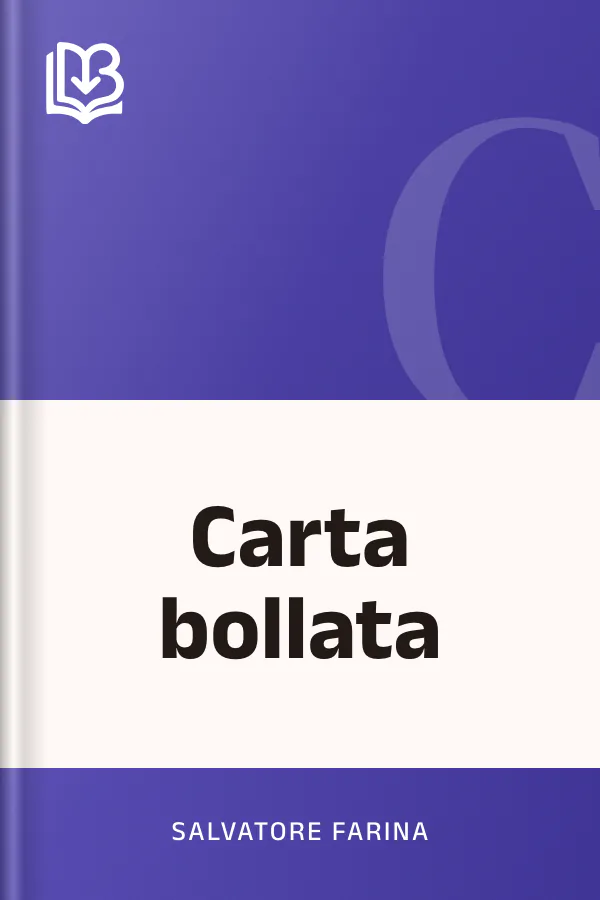 Carta bollata di Salvatore Farina, copertina del libro