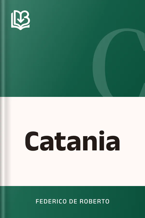 Catania di Federico De Roberto, copertina del libro