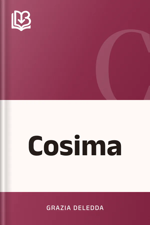 Cosima di Grazia Deledda, copertina del libro