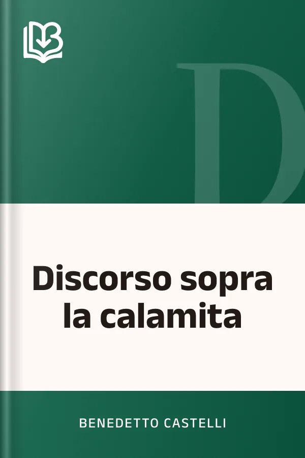 Discorso sopra la calamita di Benedetto Castelli, copertina del libro