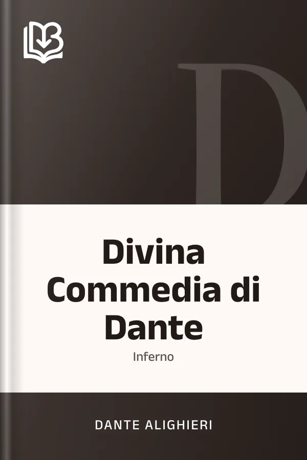 Divina Commedia di Dante di Dante Alighieri, copertina del libro